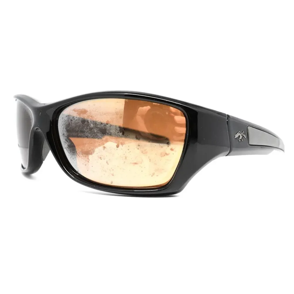 Duck Commander 751658957634 D853 BLK Sunglasses - LENSES POOR/FRAMES GOOD